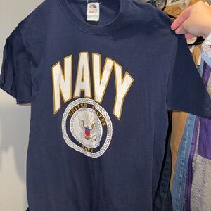 Navy Graphic T-Shirt